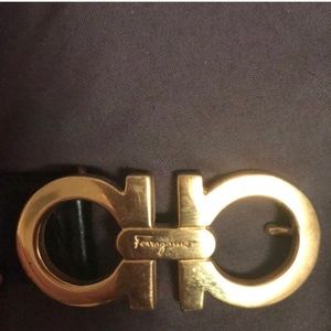 Black Ferragmo belt